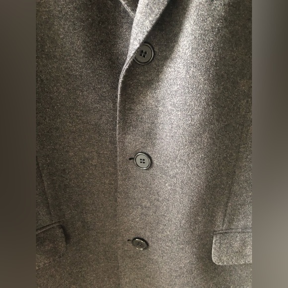 YVES SAINT LAURENT Milano Italian Wool Cashmere Blazer Coat - Picture 7 of 8